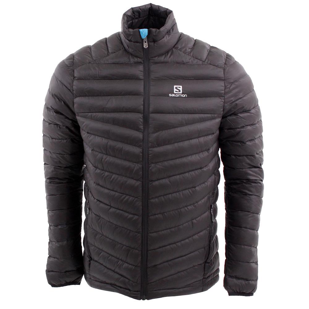 Salomon Singapore Mens Jackets - AGENTA JKT M Black | 17286-TGBS